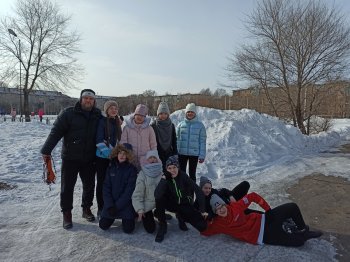 Шестиклассники Инженерной школы заняли третье место в городских соревнованиях по лыжным гонкам "Метелица"